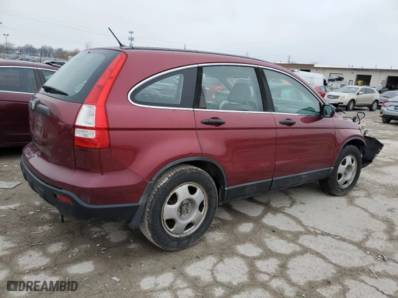 2007 Honda CR-V LX with VIN 5J6RE48357L011402, listed as a Copart auction lot 85162394 with 194,206 mi miles and Salvage Title. Bid and sale history available at carsss.com. Image 3.