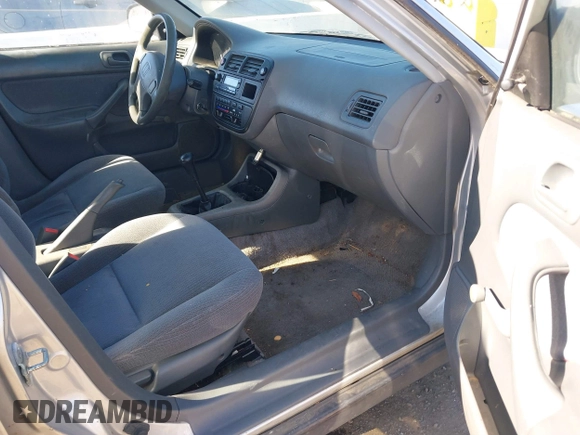 1997 Honda Civic DX z VIN 2HGEJ6528VH583518, wystawiony jako IAAI lot #41388173 z przebiegiem 250 513 mil mil oraz . Historia ofert i sprzedaży dostępna na DreamBid. Obrazek 5.