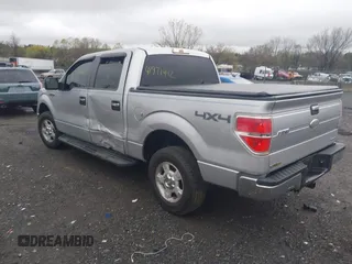 2011 Ford F-150 XL with VIN 1FTFW1EF3BFB86015, listed as a IAAI auction lot 41971442 with 224,360 mi miles. Bid and sale history available at carsss.com. Image 3.