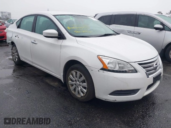 2014 Nissan Sentra SV z VIN 3N1AB7AP6EL693057, wystawiony jako IAAI lot #41556894 z przebiegiem 134 996 mil mil oraz . Historia ofert i sprzedaży dostępna na DreamBid. Obrazek 1.