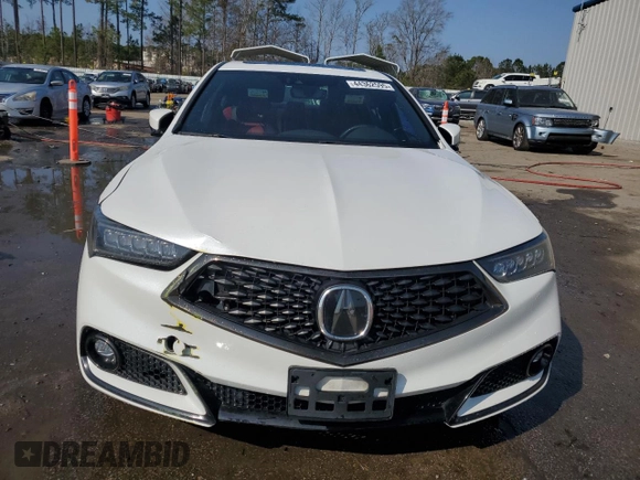 2020 Acura TLX w/A-Spec Pkg with VIN 19UUB1F64LA010723, listed as a Copart auction lot 44362595 with 96,818 mi miles and Salvage Title. Bid and sale history available at carsss.com. Image 5.