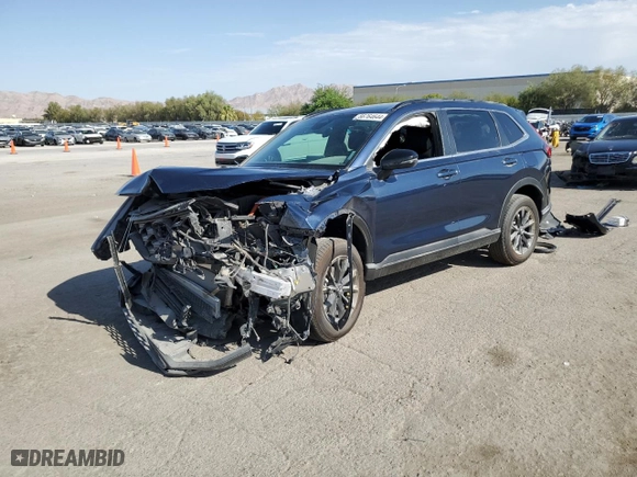 2024 Honda CR-V Hybrid Sport-L with VIN 7FARS6H87RE081631, listed as a Copart auction lot 66764644 with 2,141 mi miles and Salvage Title. Bid and sale history available at carsss.com. Image 1.