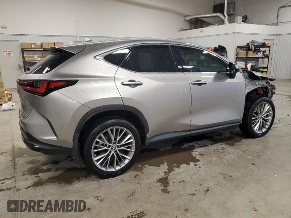 2022 Lexus NX with VIN 2T2GKCEZ7NC007876, listed as a Copart auction lot 83941674 with 36,631 mi miles and Salvage Title. Bid and sale history available at carsss.com. Image 3.