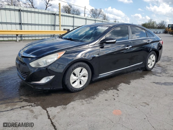 2013 Hyundai Sonata Hybrid Limited w/Panoramic Sunroof Pkg with VIN KMHEC4A49DA067441, listed as a Copart auction lot 51753345 with NaN miles and Salvage Title. Bid and sale history available at carsss.com. Image 1.