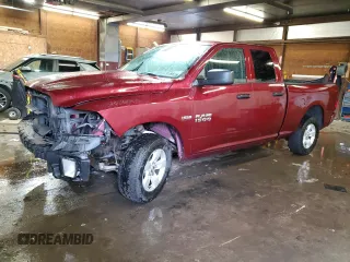 2018 Ram 1500 Tradesman with VIN 1C6RR7FT3JS328307, listed as a Copart auction lot 63755495 with 138,491 mi miles and Salvage title. Bid and sale history available at DreamBid. Image 1.