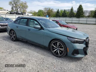 2024 BMW 5 Series 540i xDrive with VIN WBA63FJ03RCR13220, listed as a Copart auction lot 56892445 with Not provided miles and Salvage title. Bid and sale history available at DreamBid. Image 4.
