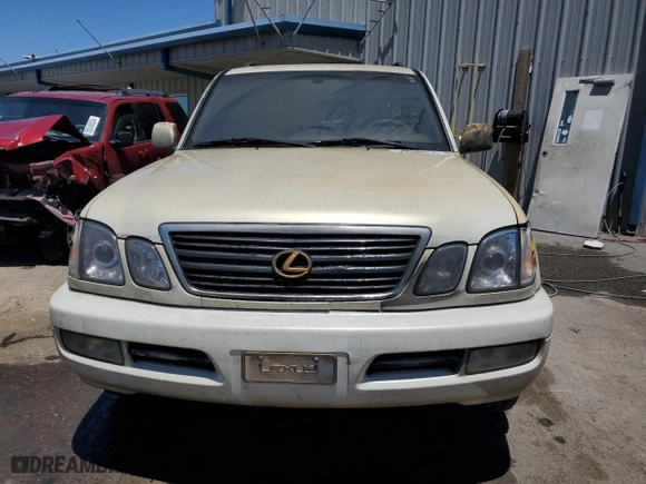 2001 Lexus LX 470 with VIN JTJHT00W613501194, listed as a Copart auction lot 58038914 with 312,193 mi miles and Salvage Title. Bid and sale history available at carsss.com. Image 5.