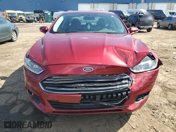 2016 Ford Fusion SE with VIN 3FA6P0T97GR300232, listed as a Copart auction lot 52323995 with 58,448 mi miles and Clean Title. Bid and sale history available at carsss.com. Image 5.