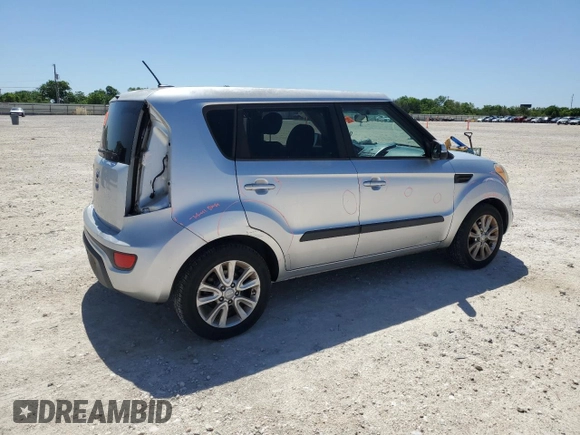 2013 Kia Soul + with VIN KNDJT2A65D7557574, listed as a Copart auction lot 51586825 with 96,431 mi miles and Salvage Title. Bid and sale history available at DreamBid. Image 3.