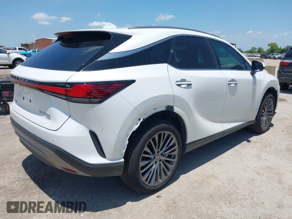 2024 Lexus RX 350h с VIN 2T2BBMCA1RC053450, выставлен на аукционе IAAI как лот 42487966 с пробегом 4 998 миль миль и . История ставок и продаж доступна на DreamBid. Изображение 4.