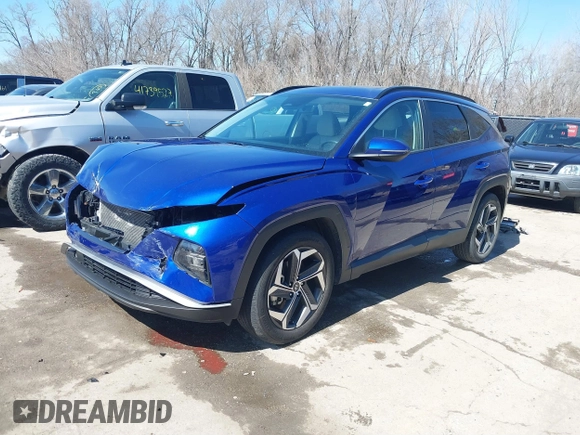 2023 Hyundai Tucson SEL with VIN 5NMJF3AE4PH220721, listed as a IAAI auction lot 41720143 with 32,041 mi miles. Bid and sale history available at carsss.com. Image 18.