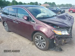2014 Honda Odyssey Touring с VIN 5FNRL5H90EB120999, выставлен на аукционе IAAI как лот 42541370 с пробегом 96 454 миль миль и . История ставок и продаж доступна на DreamBid. Изображение 1.