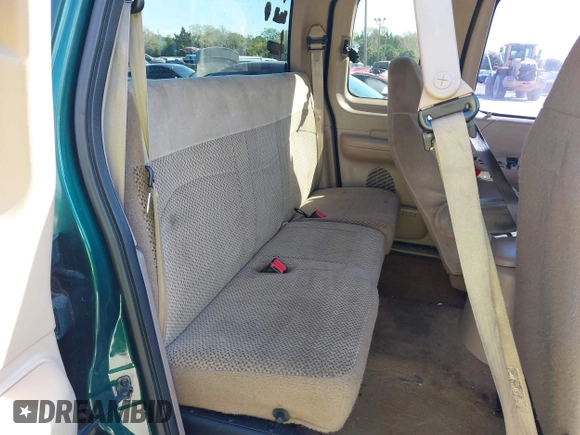1999 Ford F-150 XL with VIN 2FTRX07W1XCA67223, listed as a IAAI auction lot 41661743 with 1 mi miles. Bid and sale history available at carsss.com. Image 8.