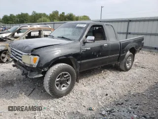 1997 Toyota T100 SR5 with VIN JT4UN24D9V0050303, listed as a Copart auction lot 68910134 with 281,477 mi miles and Salvage Title. Bid and sale history available at DreamBid. Image 1.