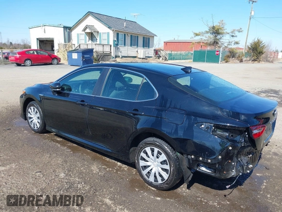 2021 Toyota Camry Hybrid LE with VIN 4T1C31AK4MU553612, listed as a IAAI auction lot 41609111 with 34,399 mi miles. Bid and sale history available at carsss.com. Image 3.