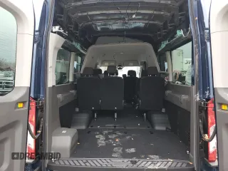 2023 Ford Transit Passenger XL with VIN 1FBVU4XG8PKB11791, listed as a Copart auction lot 44168115 with 2,482 mi miles and Non repairable. Bid and sale history available at DreamBid. Image 10.