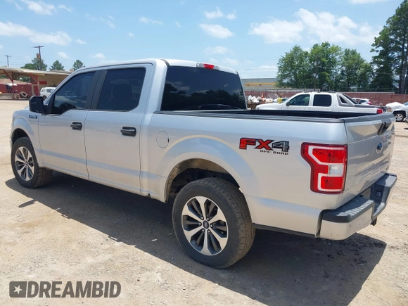 2019 Ford F-150 XL with VIN 1FTEW1EP5KKD24620, listed as a IAAI auction lot 42631896 with 123,583 mi miles and . Bid and sale history available at DreamBid. Image 3.
