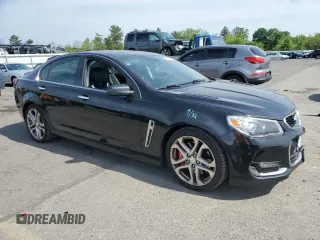 2016 Chevrolet SS with VIN 6G3F15RW1GL208055, listed as a Copart auction lot 56930235 with 106,871 mi miles and Clean Title. Bid and sale history available at DreamBid. Image 4.