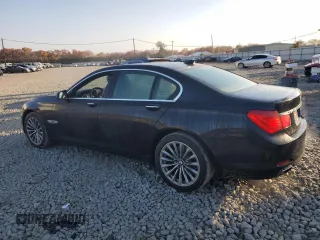 2011 BMW 7 Series 740i with VIN WBAKA4C50BC613111, listed as a Copart auction lot 78597934 with 103,778 mi miles and Salvage Title. Bid and sale history available at carsss.com. Image 2.
