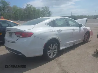 2015 Chrysler 200 Limited with VIN 1C3CCCAB3FN694544, listed as a IAAI auction lot 42082112 with Not Provided miles. Bid and sale history available at carsss.com. Image 4.