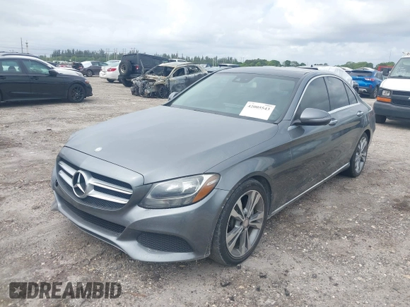 2017 Mercedes-Benz C 300 with VIN 55SWF4JB9HU205974, listed as a IAAI auction lot 42005543 with Not provided miles and . Bid and sale history available at DreamBid. Image 17.