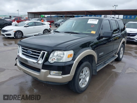 2006 Ford Explorer Eddie Bauer z VIN 1FMEU74E36ZA08375, wystawiony jako IAAI lot #42486008 z przebiegiem 214 761 mil mil oraz . Historia ofert i sprzedaży dostępna na DreamBid. Obrazek 19.