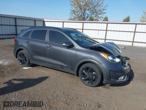 2018 Kia Niro EX with VIN KNDCC3LC4J5145574, listed as a IAAI auction lot 42131259 with 18,823 mi miles and . Bid and sale history available at DreamBid. Image 1.
