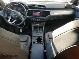 2020 Audi Q3 S line Premium Plus with VIN WA1EECF33L1004479, listed as a Copart auction lot 41704975 with 83,429 mi miles and Salvage Title. Bid and sale history available at carsss.com. Image 8.