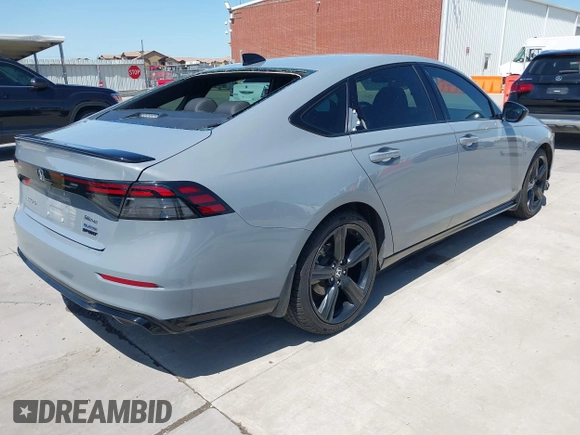 2023 Honda Accord Sport-L with VIN 1HGCY2F79PA053548, listed as a IAAI auction lot 41992524 with 50,334 mi miles and . Bid and sale history available at DreamBid. Image 4.
