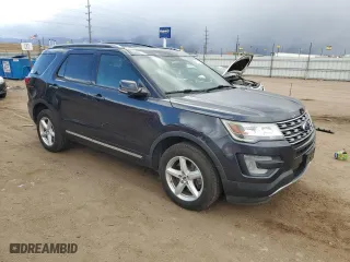 2017 Ford Explorer XLT with VIN 1FM5K8D86HGC67172, listed as a Copart auction lot 49511485 with 91,172 mi miles and Clean Title. Bid and sale history available at carsss.com. Image 4.