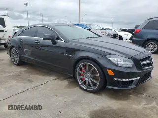 2014 Mercedes-Benz CLS-Class CLS 63 AMG S-Model with VIN WDDLJ7GB7EA106270, listed as a Copart auction lot 74281774 with 0 mi miles and Salvage Title. Bid and sale history available at carsss.com. Image 4.