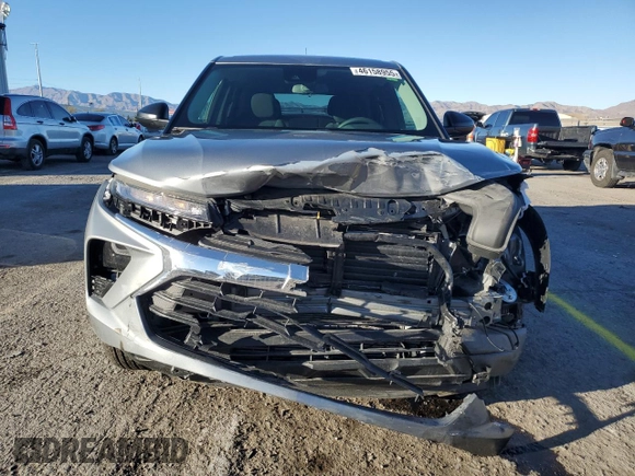 2024 Chevrolet TrailBlazer LS with VIN KL79MMS22RB191520, listed as a Copart auction lot 46158955 with 2,546 mi miles and Salvage Title. Bid and sale history available at DreamBid. Image 5.