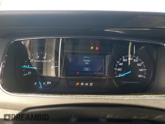 2015 Ford Police Interceptor with VIN 1FAHP2L84FG154079, listed as a Copart auction lot 49305095 with 102,265 mi miles and Salvage title. Bid and sale history available at DreamBid. Image 9.