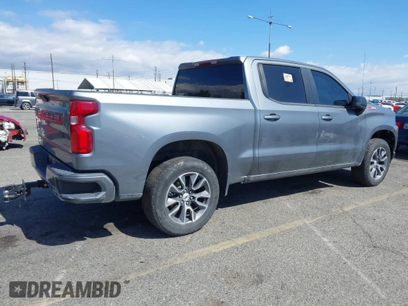 2021 Chevrolet Silverado 1500 RST with VIN 3GCUYEET6MG299151, listed as a IAAI auction lot 41693396 with 71,296 mi miles. Bid and sale history available at carsss.com. Image 4.