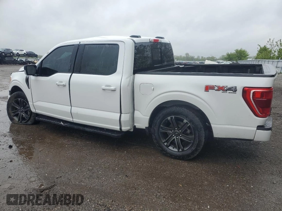2021 Ford F-150 XL with VIN 1FTEW1EP1MFA64051, listed as a Copart auction lot 57483575 with Not provided miles and Non repairable. Bid and sale history available at DreamBid. Image 2.