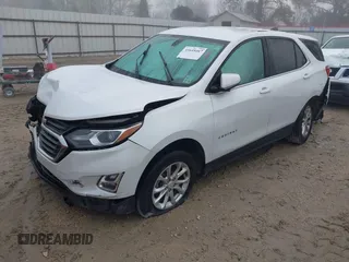 2019 Chevrolet Equinox LT z VIN 2GNAXUEVXK6254229, wystawiony jako IAAI lot #41649447 z przebiegiem 116 778 mil mil oraz . Historia ofert i sprzedaży dostępna na DreamBid. Obrazek 2.