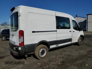 2020 Ford Transit Cargo with VIN 1FTBR1C82LKB77213, listed as a Copart auction lot 51587245 with 189,666 mi miles and Salvage title. Bid and sale history available at DreamBid. Image 3.