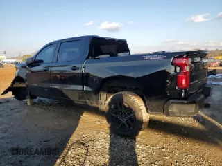 2024 Chevrolet Silverado 1500 Custom Trail Boss with VIN 3GCUDCED4RG307697, listed as a Copart auction lot 42723085 with 4,847 mi miles and Salvage Title. Bid and sale history available at carsss.com. Image 2.