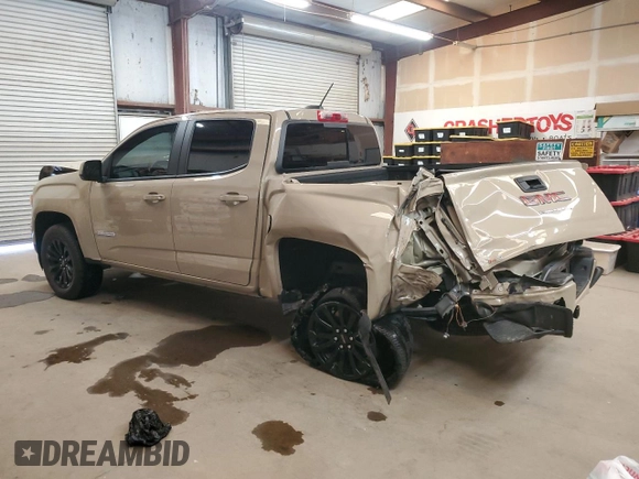2022 GMC Canyon 2WD Elevation with VIN 1GTG5CENXN1185875, listed as a Copart auction lot 68082724 with 20,976 mi miles and Clean Title. Bid and sale history available at carsss.com. Image 2.