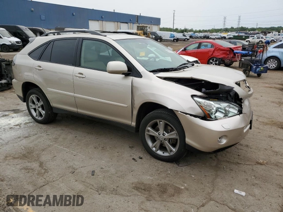 2006 Lexus RX 400h с VIN JTJHW31U460015952, выставлен на аукционе Copart как лот 60699545 с пробегом 90 147 миль миль и Списание • Salvage title. История ставок и продаж доступна на DreamBid. Изображение 4.