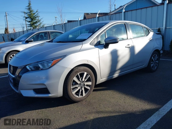 2021 Nissan Versa SV with VIN 3N1CN8EV6ML828504, listed as a IAAI auction lot 41375914 with 86,854 mi miles and . Bid and sale history available at DreamBid. Image 19.