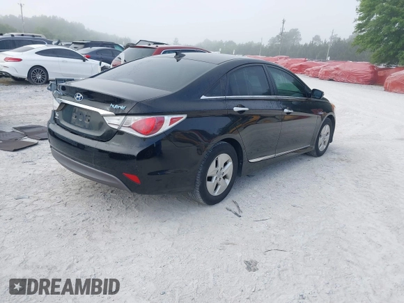 2012 Hyundai Sonata Hybrid with VIN KMHEC4A41CA054312, listed as a IAAI auction lot 42124397 with 49,581 mi miles and . Bid and sale history available at DreamBid. Image 4.