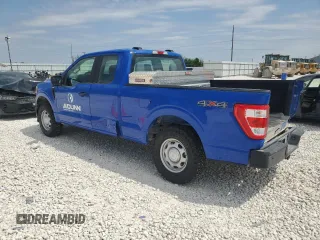2021 Ford F-150 XL with VIN 1FTEX1EB1MKE59470, listed as a Copart auction lot 53046195 with 108,271 mi miles and Salvage title. Bid and sale history available at DreamBid. Image 2.