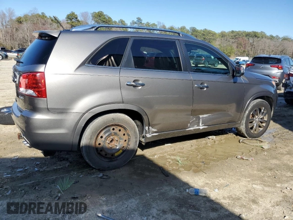 2013 Kia Sorento SX with VIN 5XYKW4A23DG400150, listed as a Copart auction lot 49236515 with 171,481 mi miles and Salvage Title. Bid and sale history available at carsss.com. Image 3.