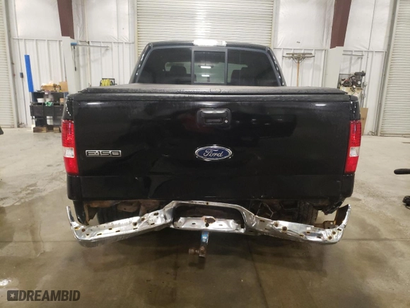 2004 Ford F-150 XLT with VIN 1FTPW145X4KD18727, listed as a Copart auction lot 51061375 with 172,401 mi miles and Salvage Title. Bid and sale history available at carsss.com. Image 6.