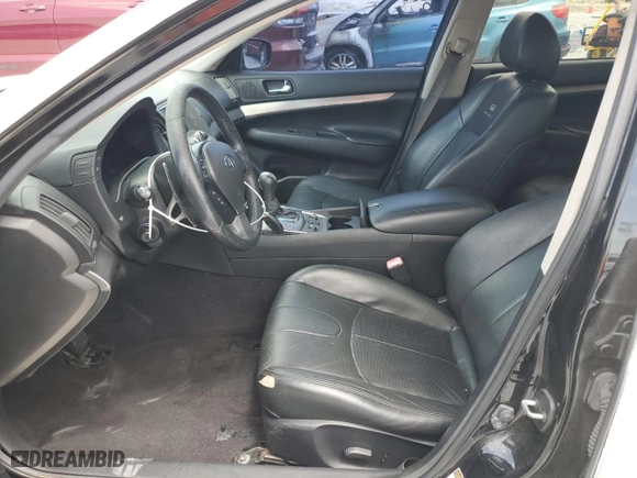 2013 Infiniti G37 Sedan Journey with VIN JN1CV6AP0DM713754, listed as a Copart auction lot 54135185 with 126,986 mi miles and Salvage Title. Bid and sale history available at carsss.com. Image 7.