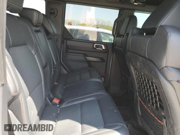 2024 Ford Bronco Raptor with VIN 1FMEE0RR6RLA11617, listed as a Copart auction lot 52641585 with 7,096 mi miles and Salvage title. Bid and sale history available at DreamBid. Image 11.