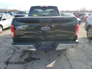 2015 Ford F-150 XL with VIN 1FTMF1C87FFB71471, listed as a Copart auction lot 42787685 with 124,782 mi miles and Salvage title. Bid and sale history available at DreamBid. Image 6.