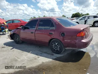 1998 Toyota Corolla VE with VIN 1NXBR12E5WZ041539, listed as a Copart auction lot 61736825 with Not provided miles and Salvage title. Bid and sale history available at DreamBid. Image 2.