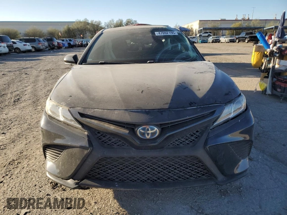2019 Toyota Camry Hybrid LE z VIN 4T1B21HK2KU511926, wystawiony jako Copart lot #47092195 z przebiegiem Nie podano mil oraz Szkoda całkowita • Salvage title. Historia ofert i sprzedaży dostępna na DreamBid. Obrazek 5.